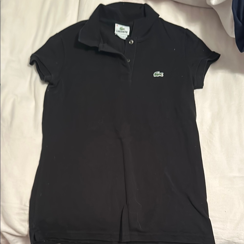 Lacoste Black Polo Shirt